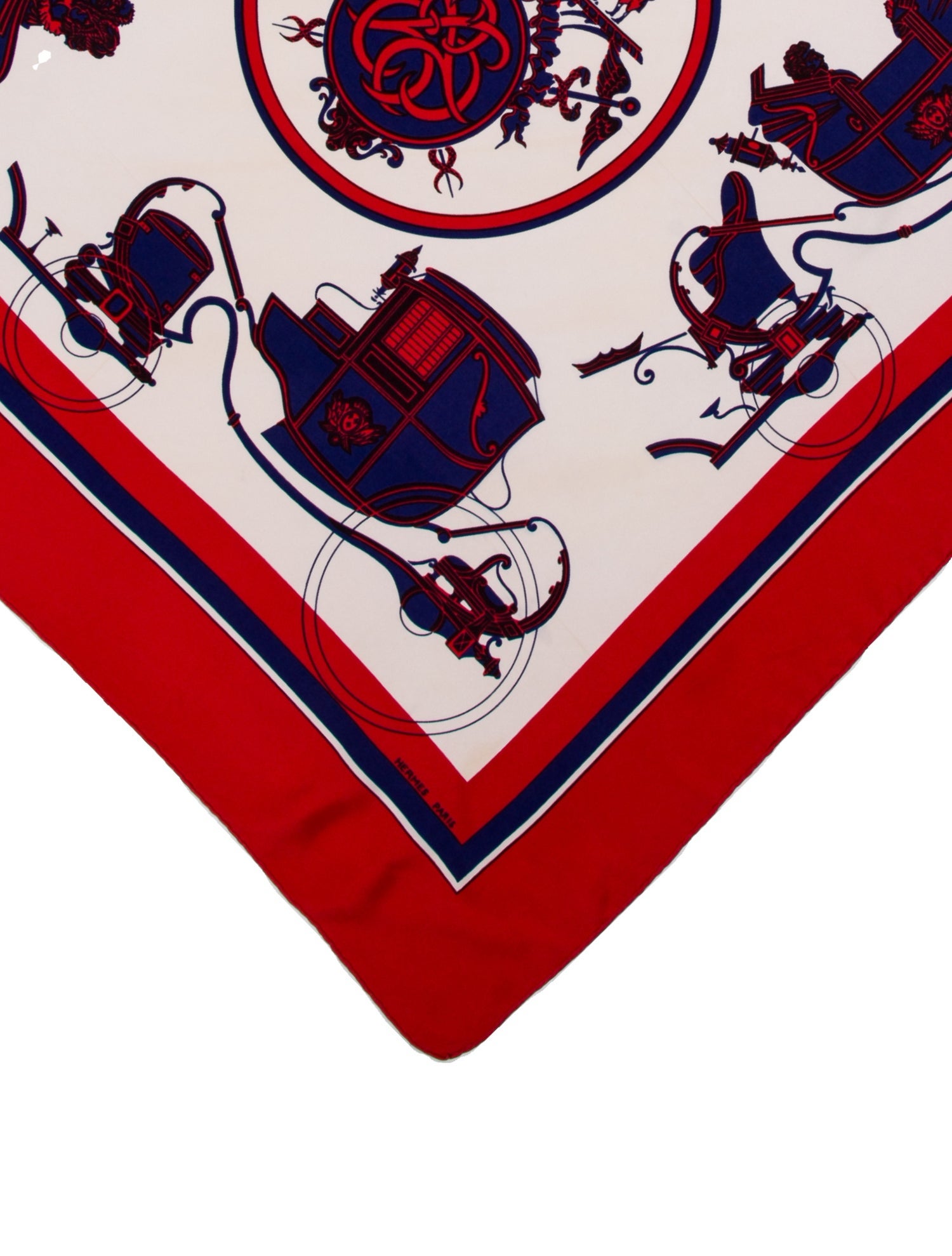 Hermès Ex Libris Silk Scarf