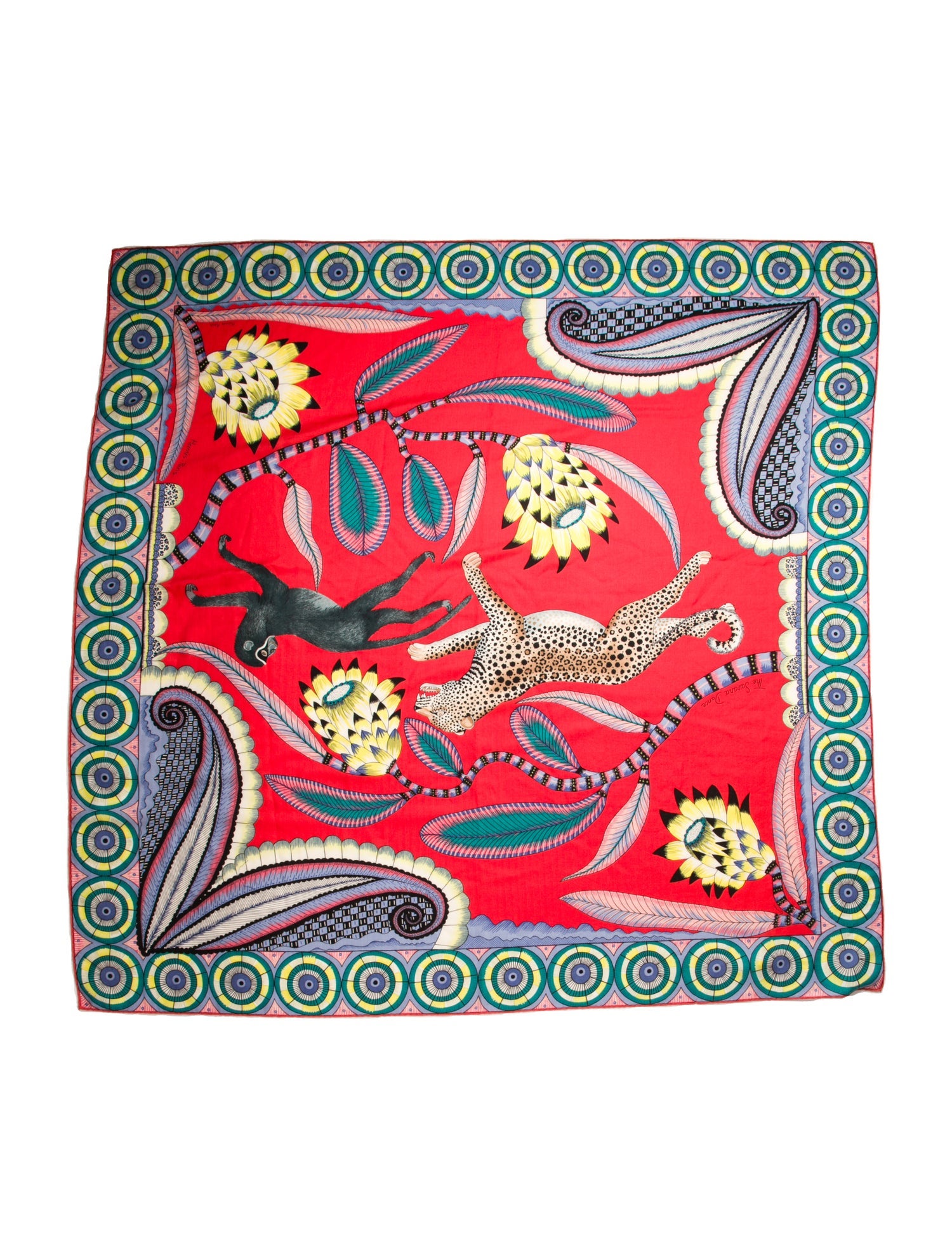 Hermès The Savana Dance Cashmere Shawl