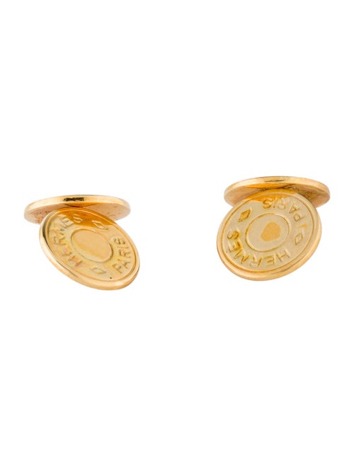 Hermès Clou De Selle Cufflinks