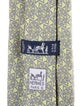 Hermès pattern silk tie