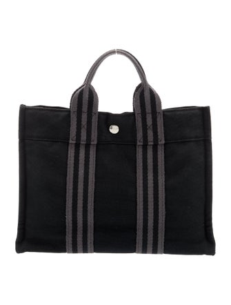 Hermès Toile Fourre-Tout PM