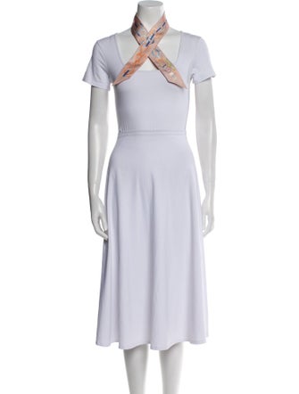 Hermès Do Re Boucles Silk Twilly Scarf