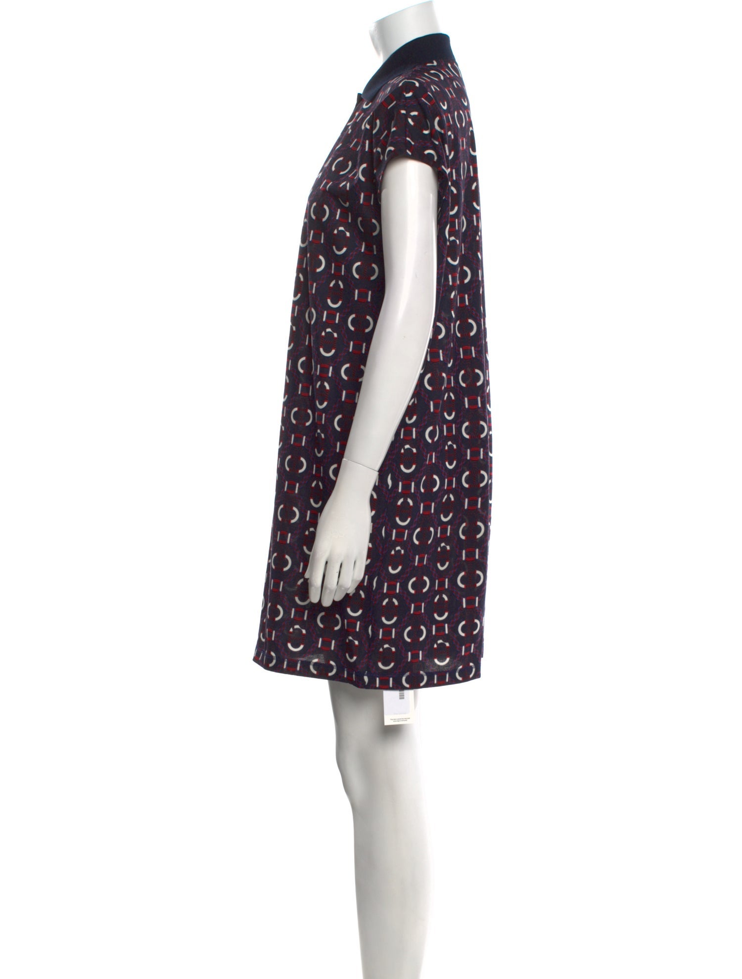 Hermès Printed Mini Dress