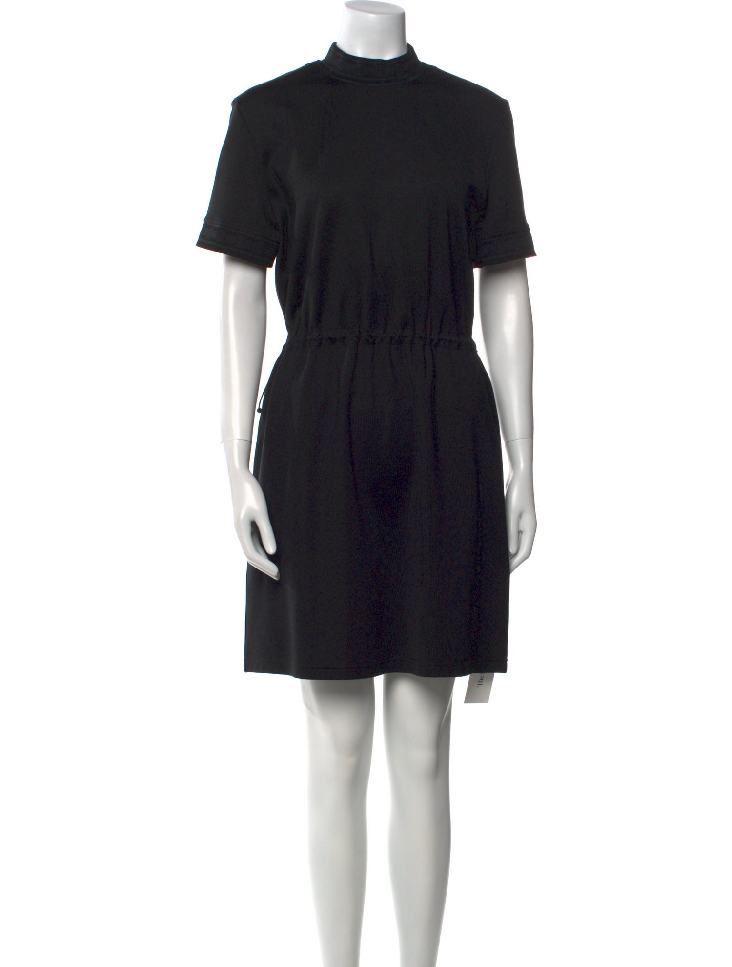 Hermès Mock Neck Mini Dress