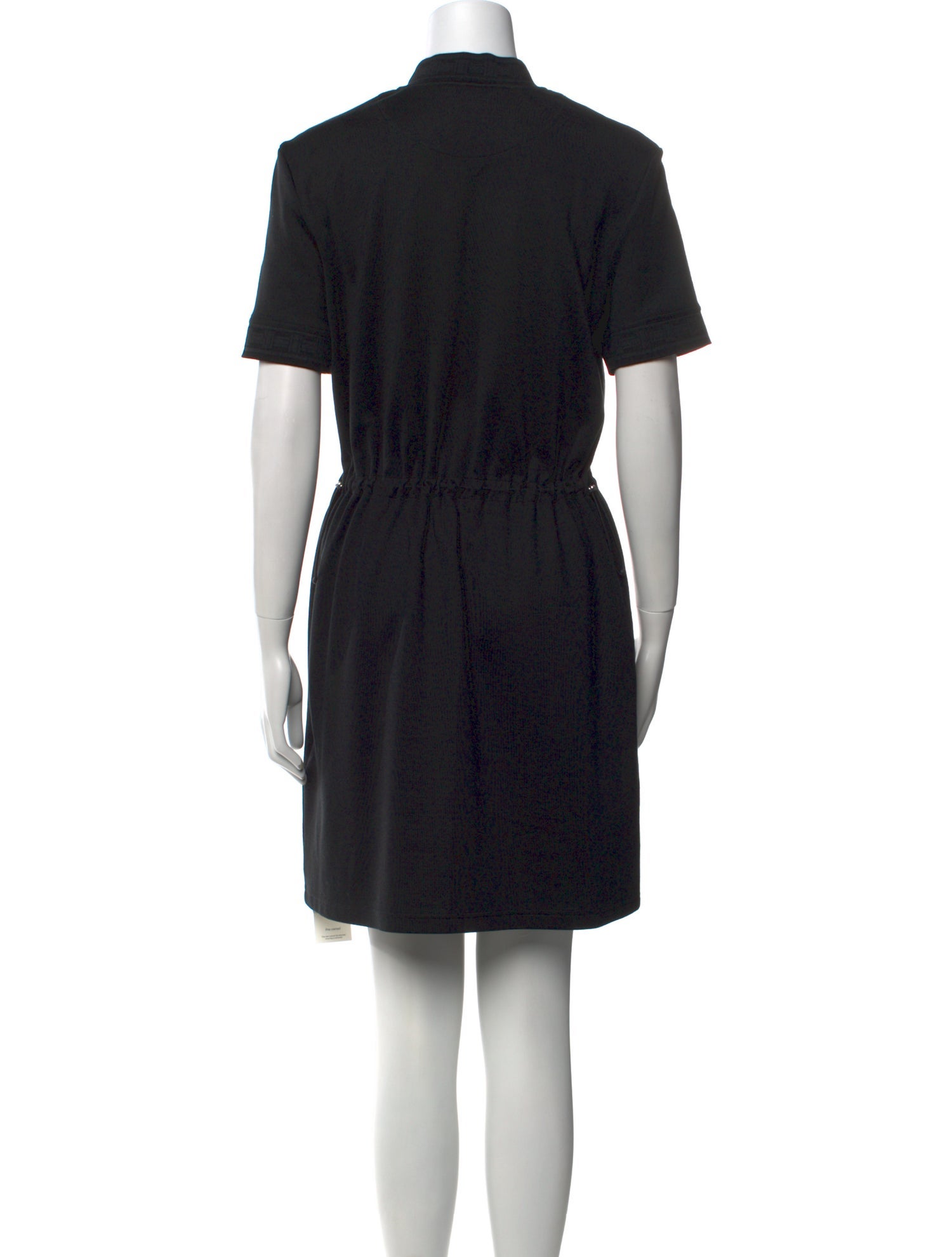 Hermès Mock Neck Mini Dress