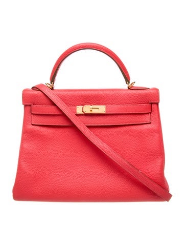 Hermès Handle Bags Clemence Kelly Retourne II 32 32cm