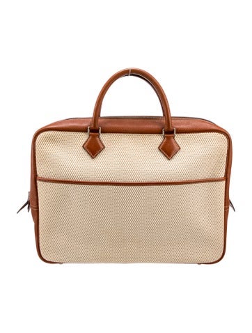 Hermès Briefcases Toile Porte-Documents Plume