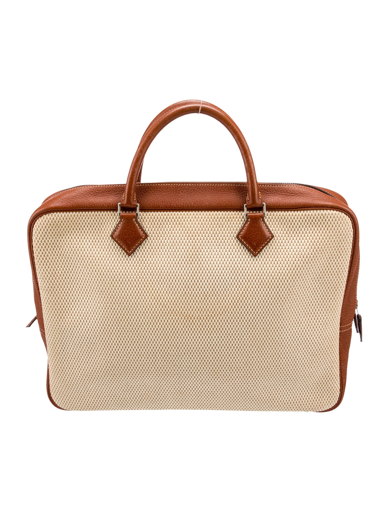 Hermès Toile Porte-Documents Plume