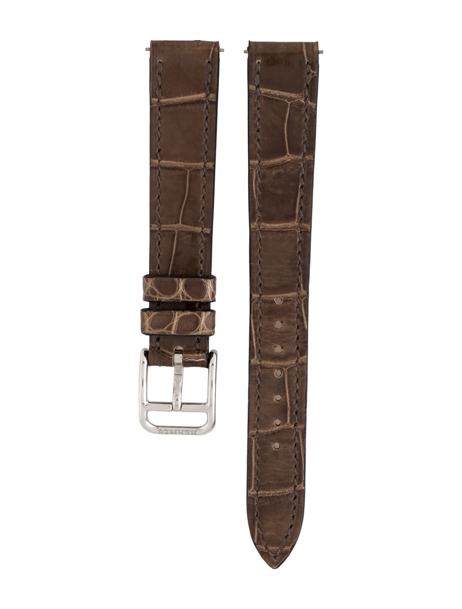 Hermès 14mm Leather Watch Strap