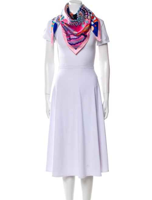 Hermès Duo Cosmique Silk Scarf