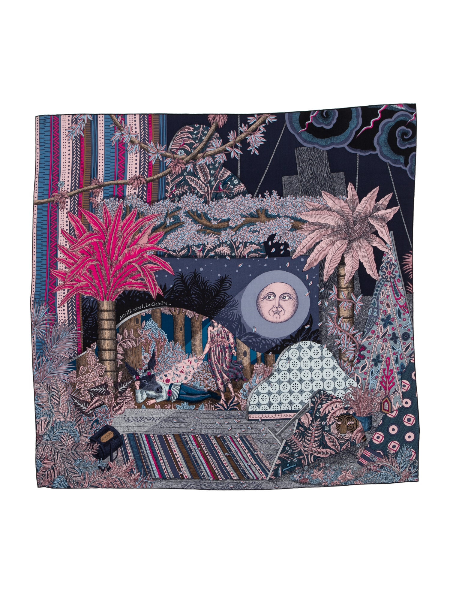 Hermès Acte III, Scène I, La Clairière Silk Shawl