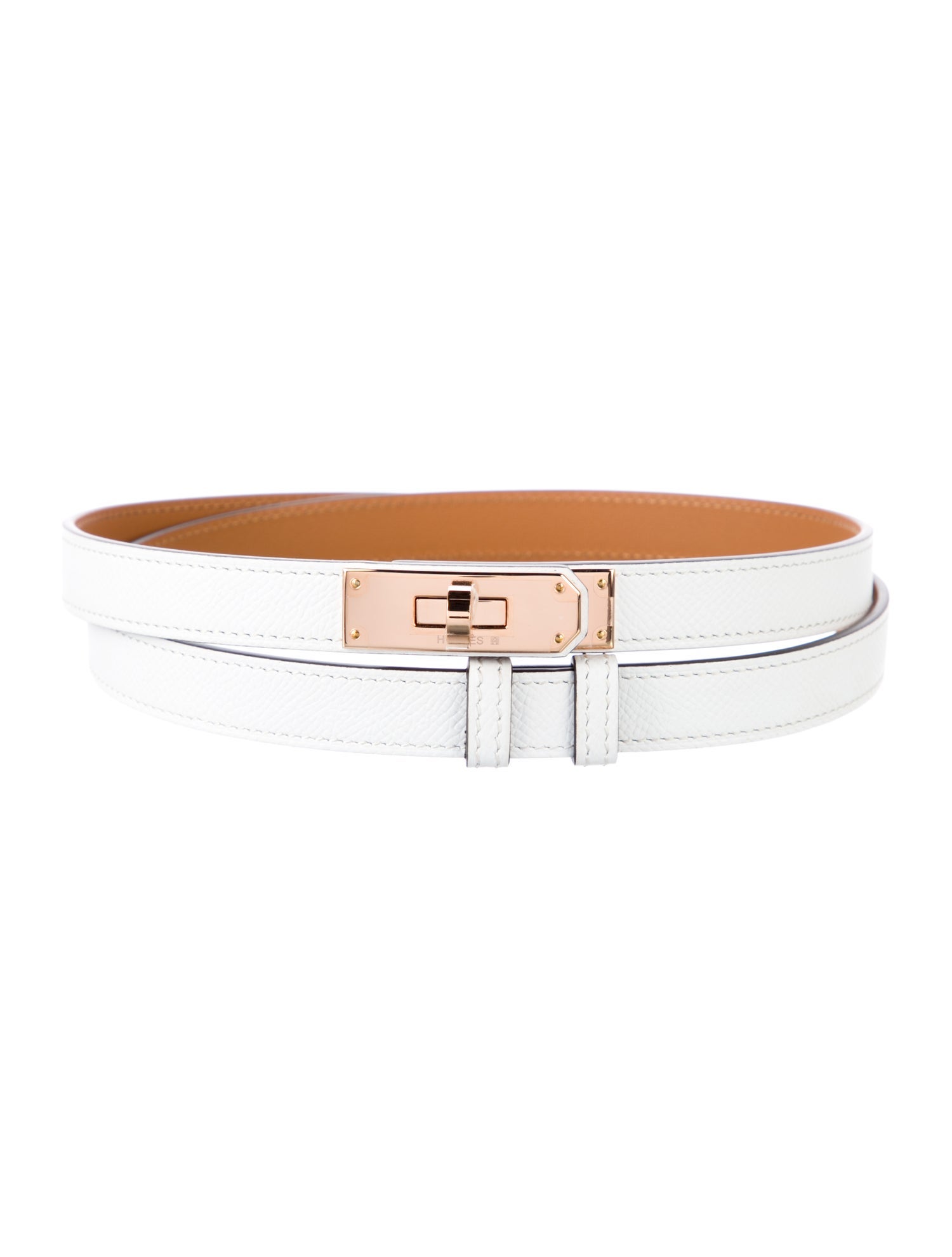 Hermès 18 mm Epsom Leather Kelly Belt