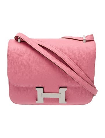 Hermès Shoulder Bags 2025 Epsom Mini Constance 18