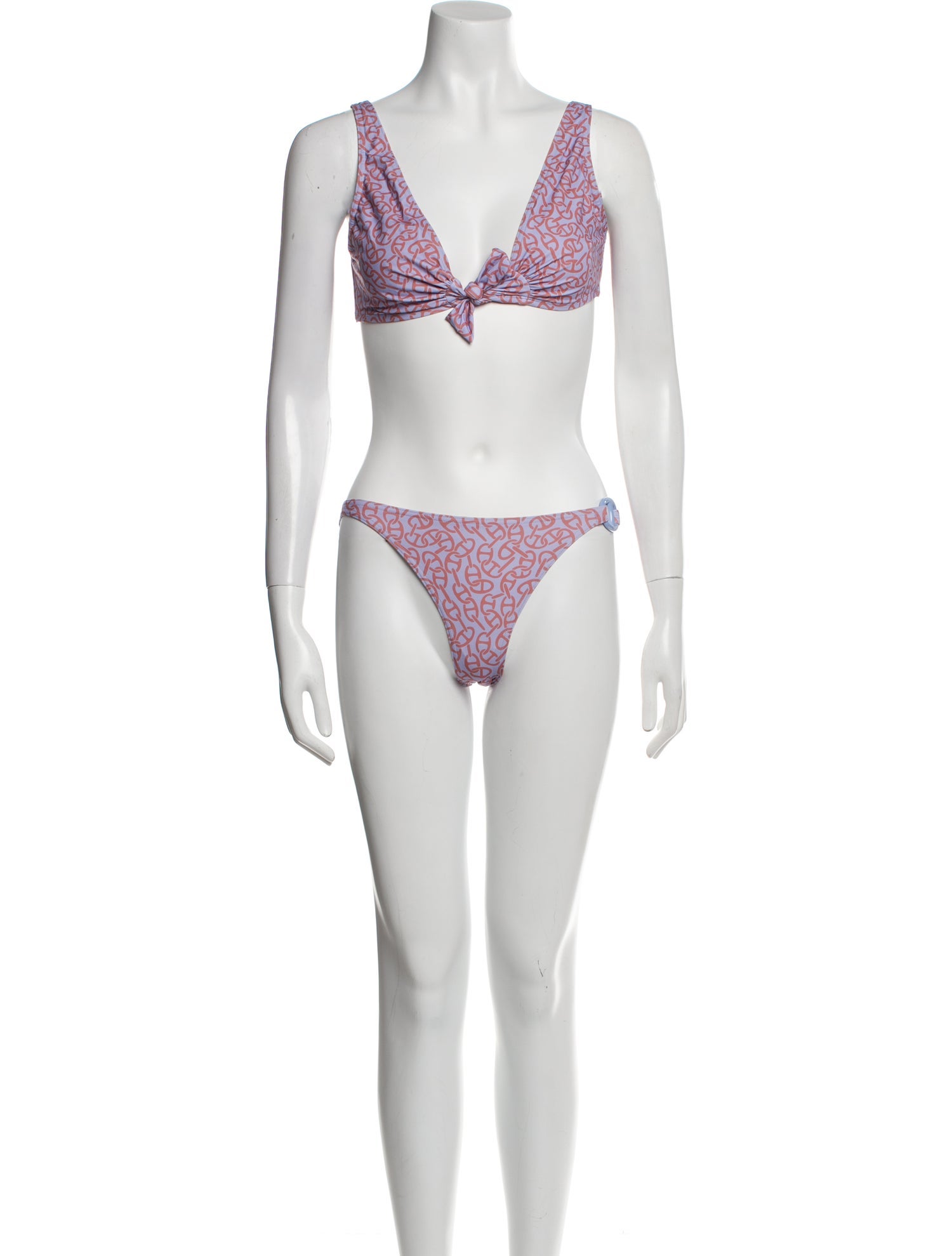 Hermès Printed Bikini w/ Tags