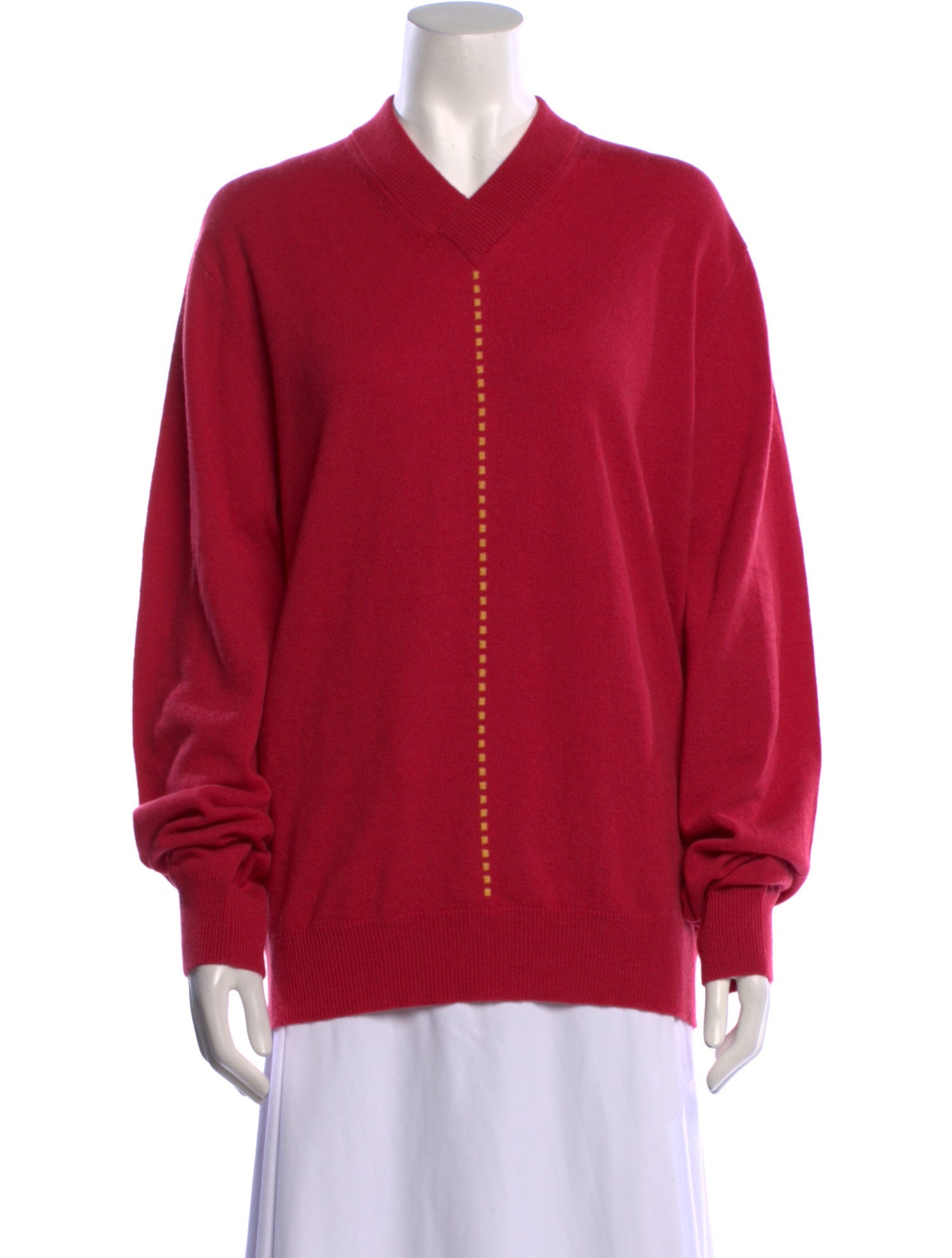 Hermès Cashmere V-Neck Sweater