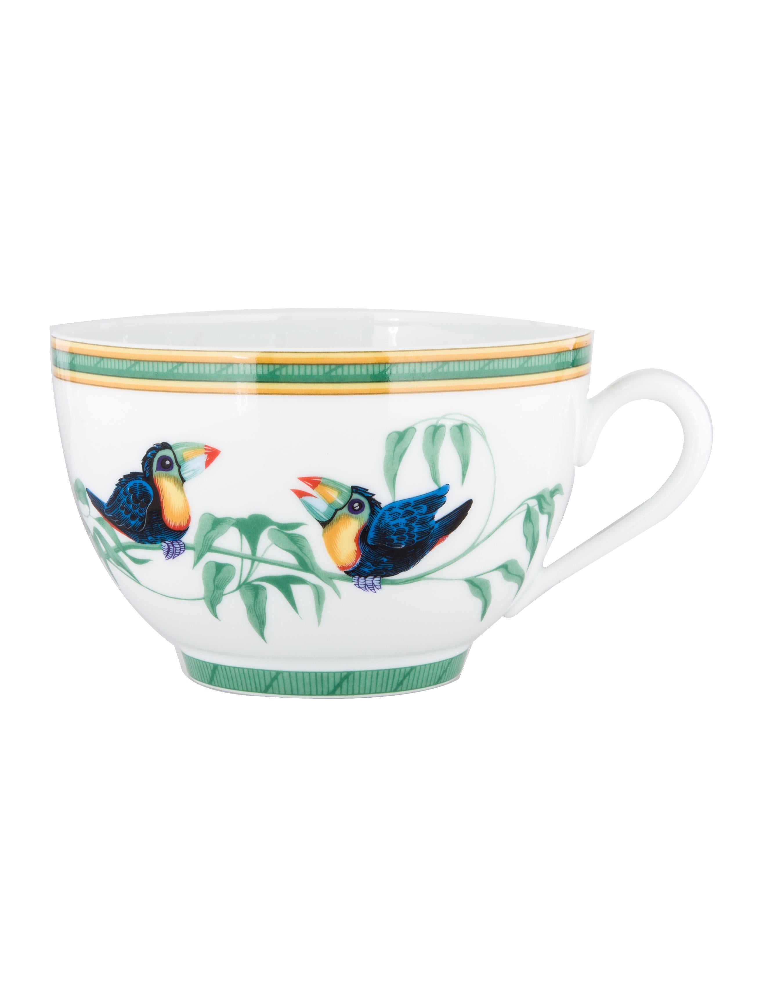 Hermès Toucans Tea Cup