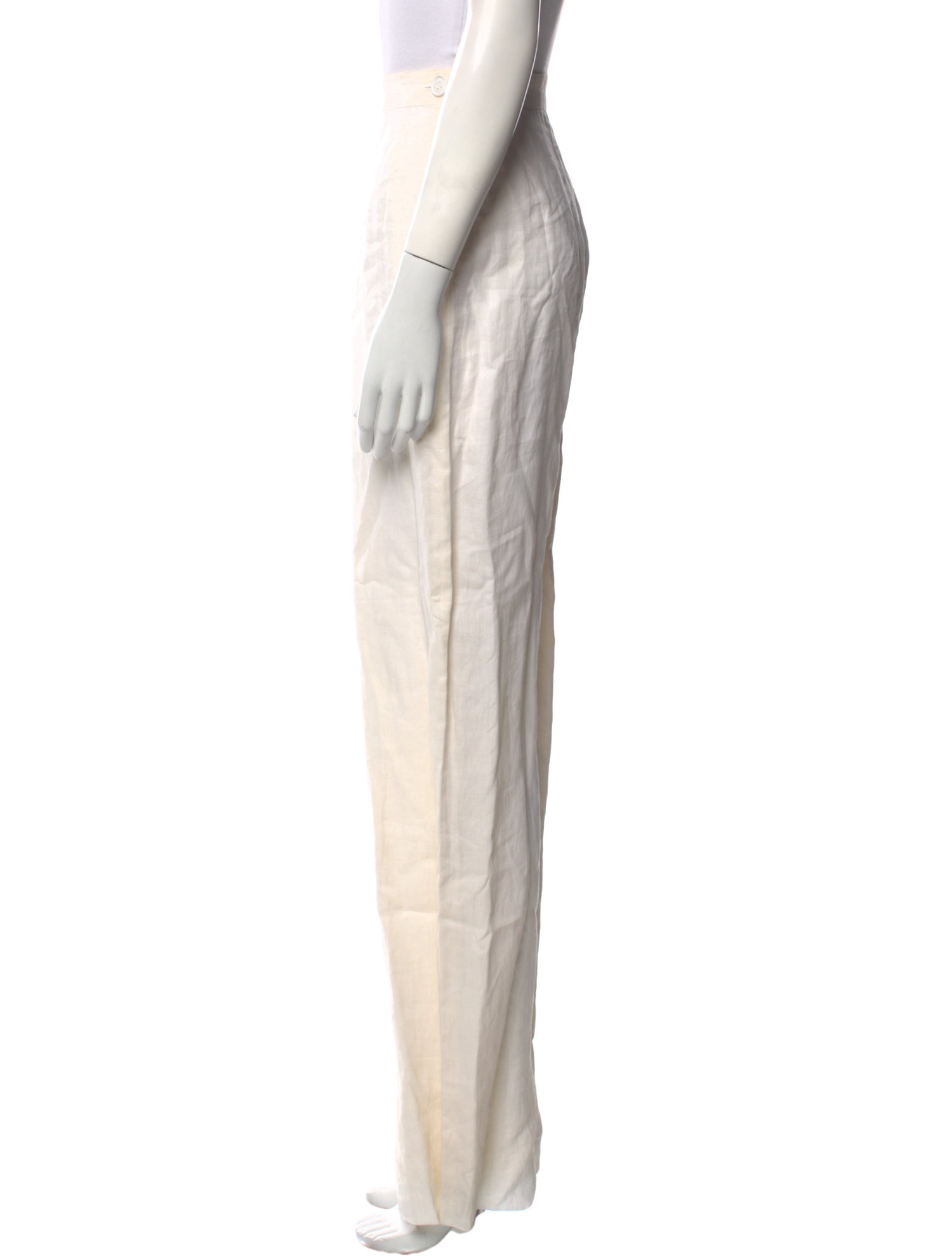 Hermès Linen Wide Leg Pants