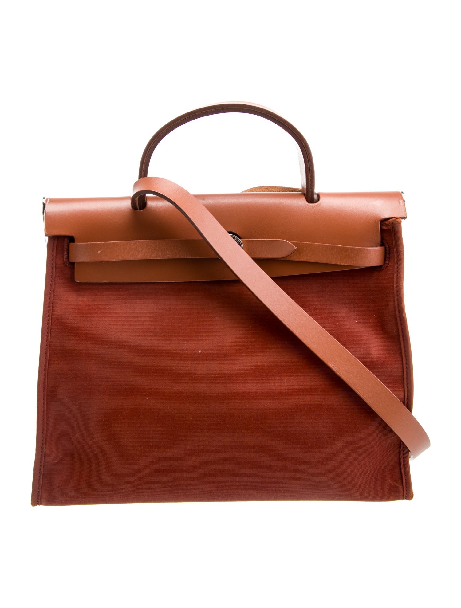 Hermès Toile & Vache Hunter Herbag Zip 31