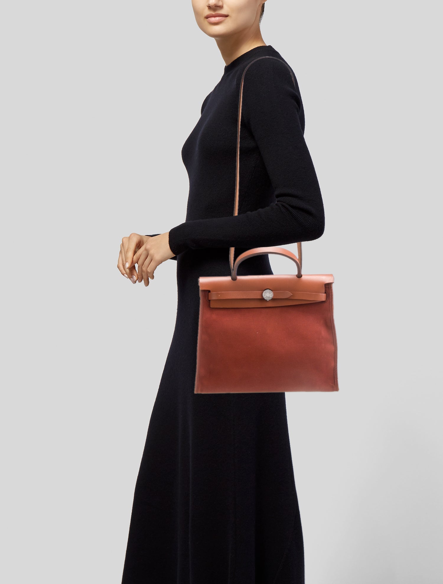Hermès Toile & Vache Hunter Herbag Zip 31