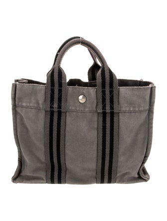 Hermès Toile Fourre-Tout PM