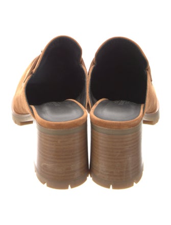 Hermès Flore 60 Suede Mules