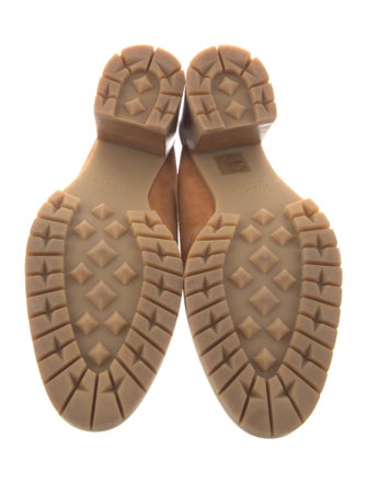 Hermès Flore 60 Suede Mules