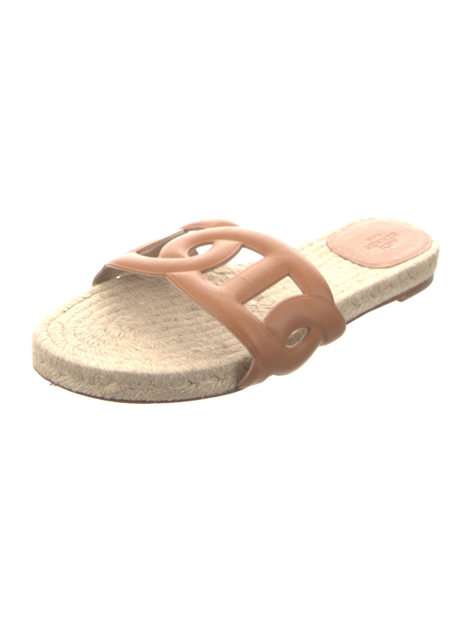 Hermès Famosa Leather Espadrilles