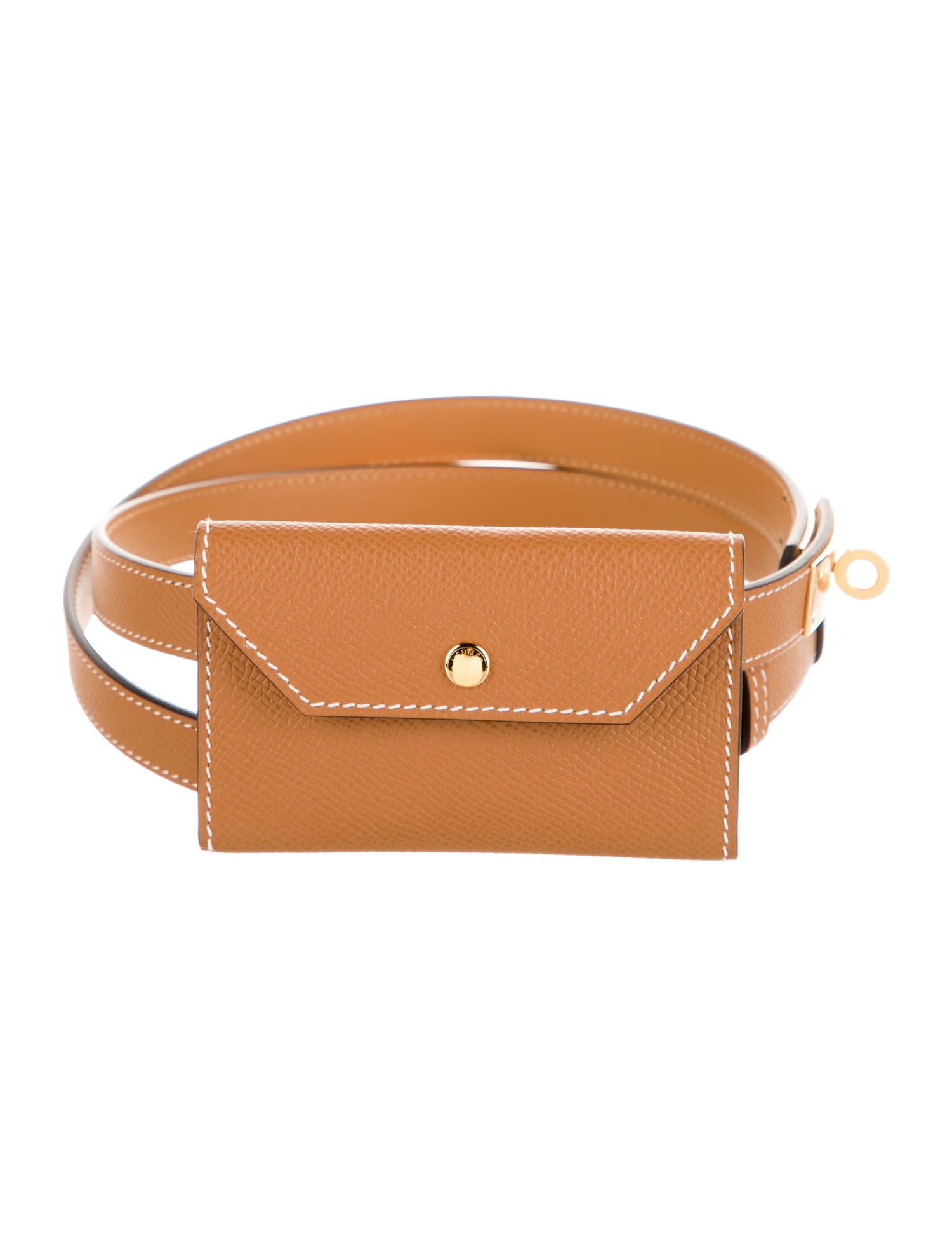 Hermès 24 mm Epsom Leather Kelly Belt