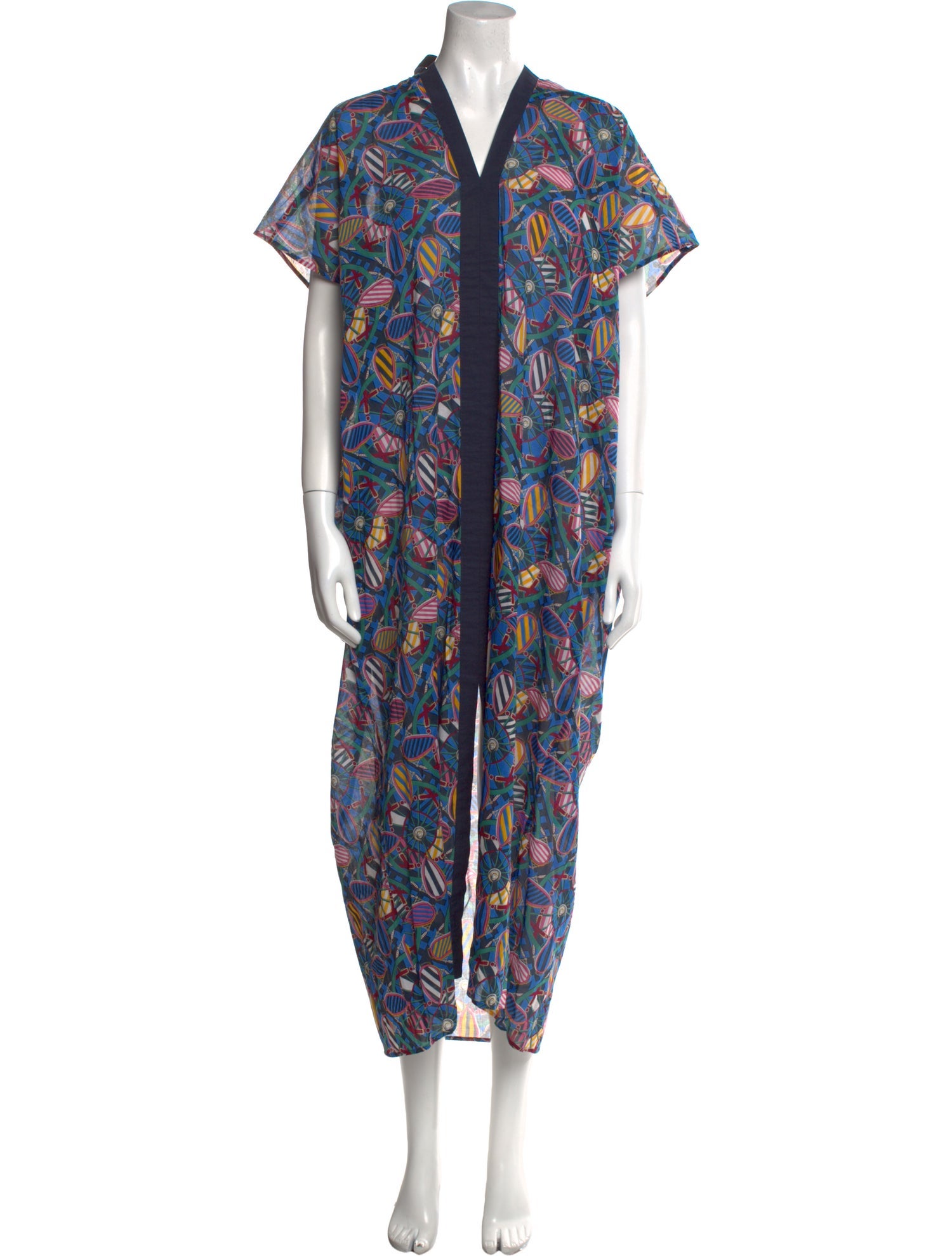 Hermès Striped Cover-Up