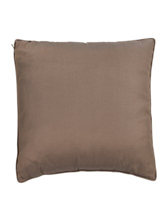 Hermès Plumes de Brazil Beaded Throw Pillow