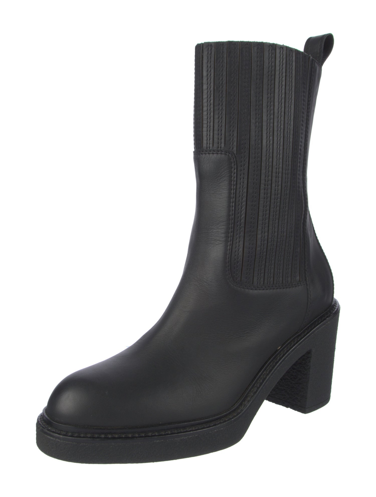 Hermès Donia Leather Sock Boots