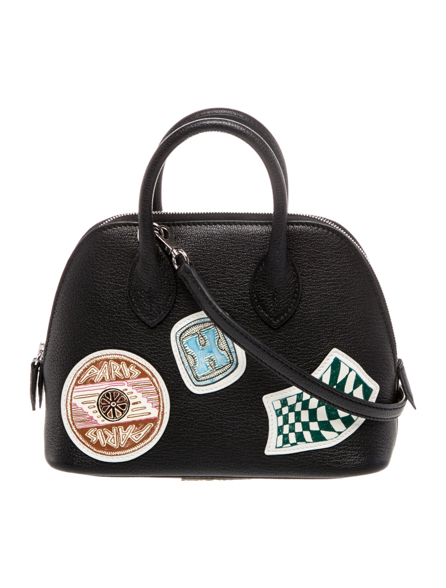 Hermès 2024 Chevre Mysore Pique-Colle Mini Bolide 1923