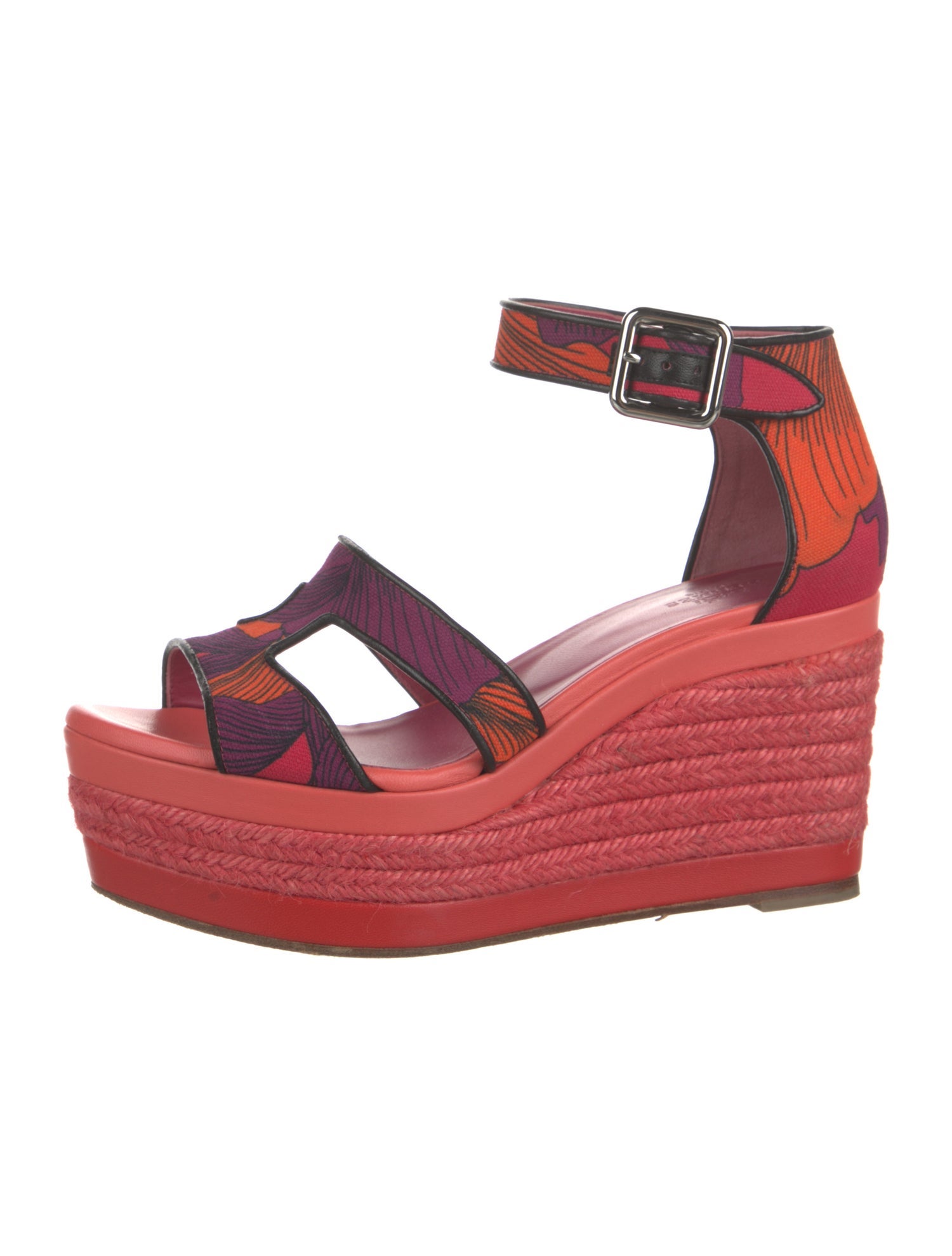 Hermès Ilana Canvas Espadrilles