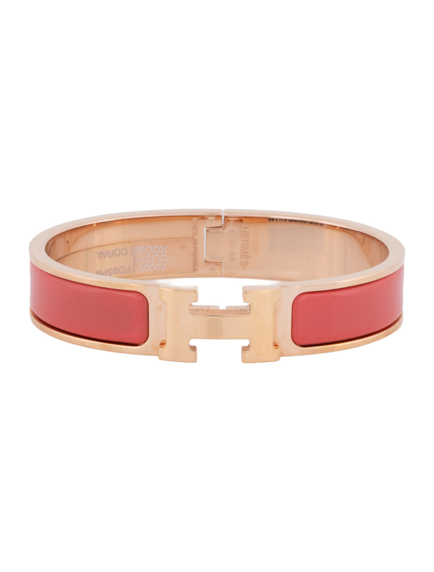 Hermès Clic H Bangle Bracelet