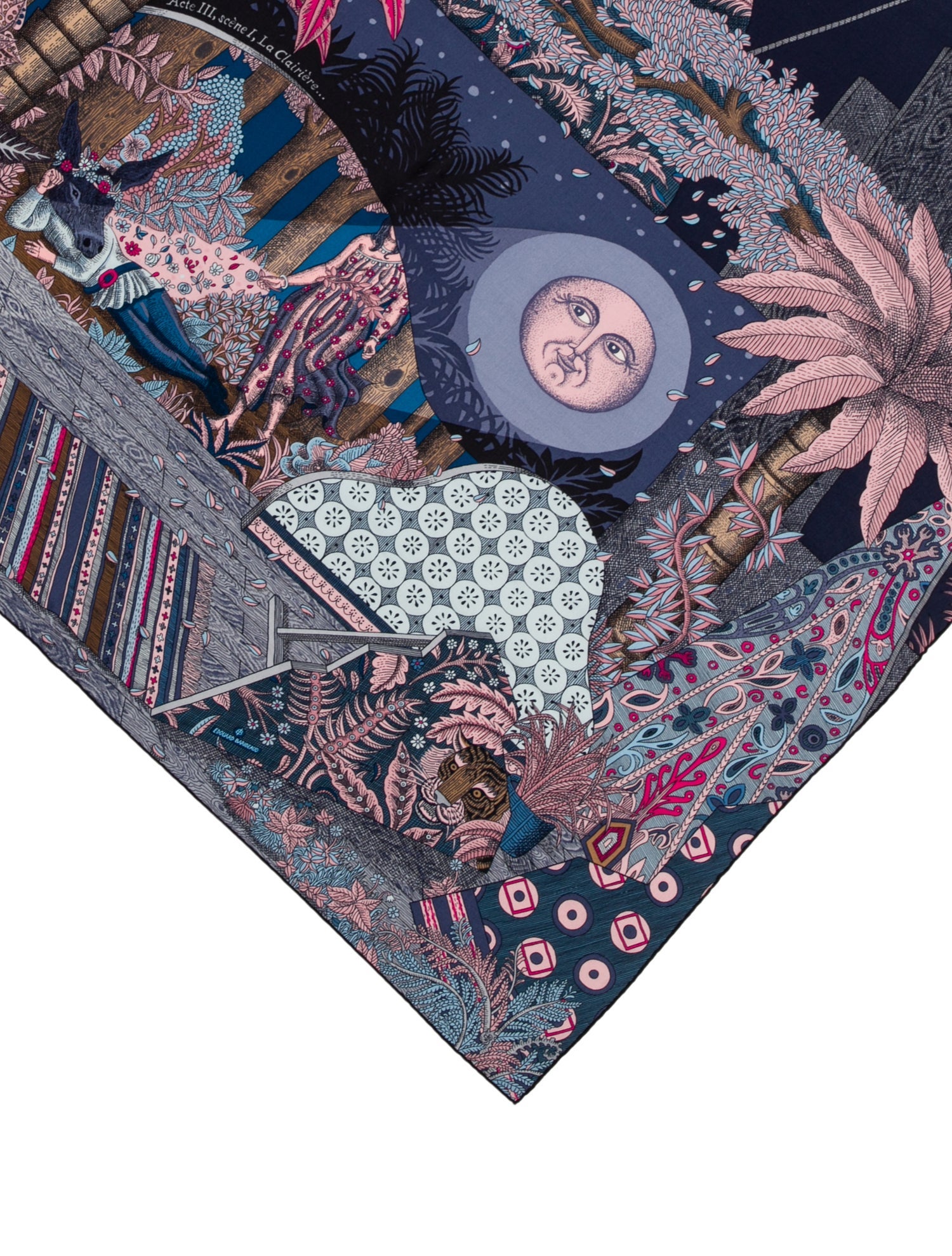 Hermès Acte III Scene I La Clairiere Silk Shawl