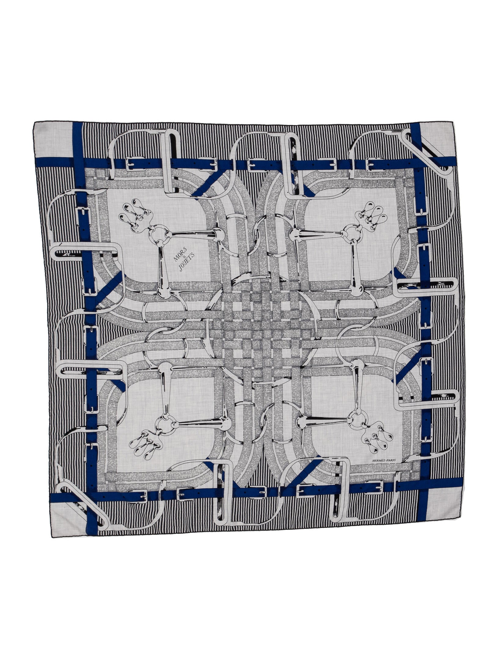 Hermès Mors a Jouets Silk Shawl