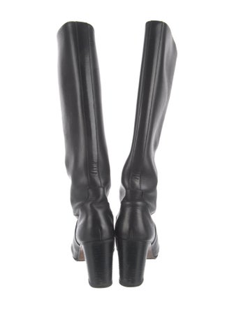 Hermès Leather Riding Boots