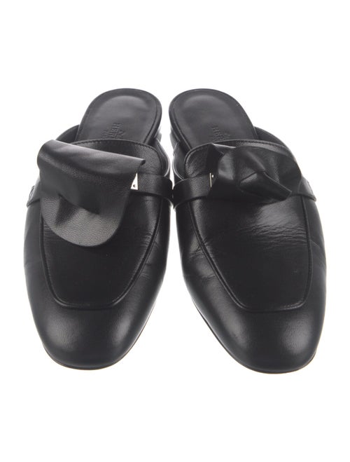 Hermès Oz Leather Mules