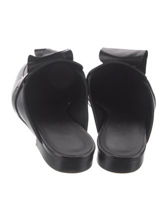 Hermès Oz Leather Mules