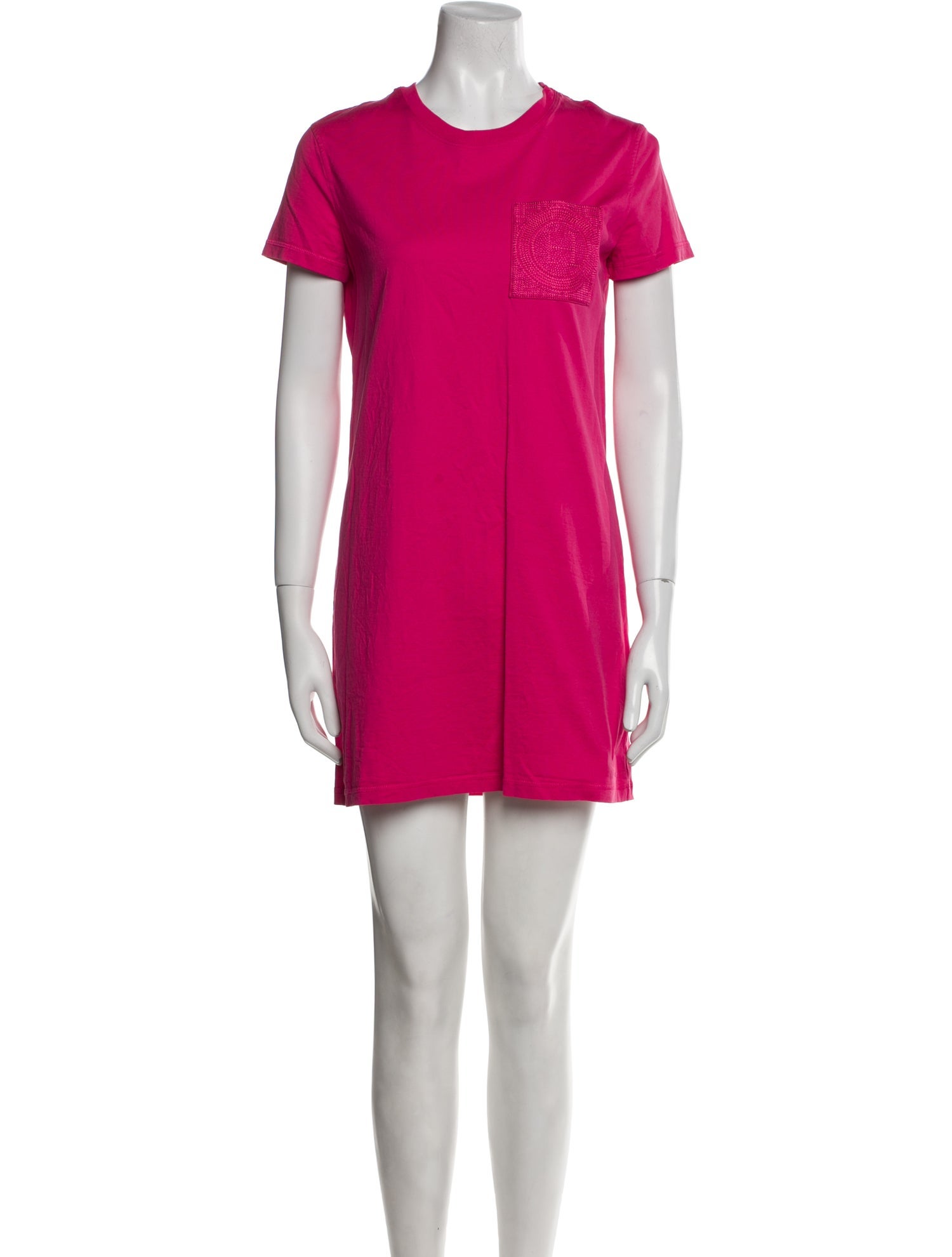 Hermès Crew Neck Mini Dress