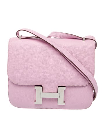 Hermès Crossbody Bags Epsom Mini Constance 18