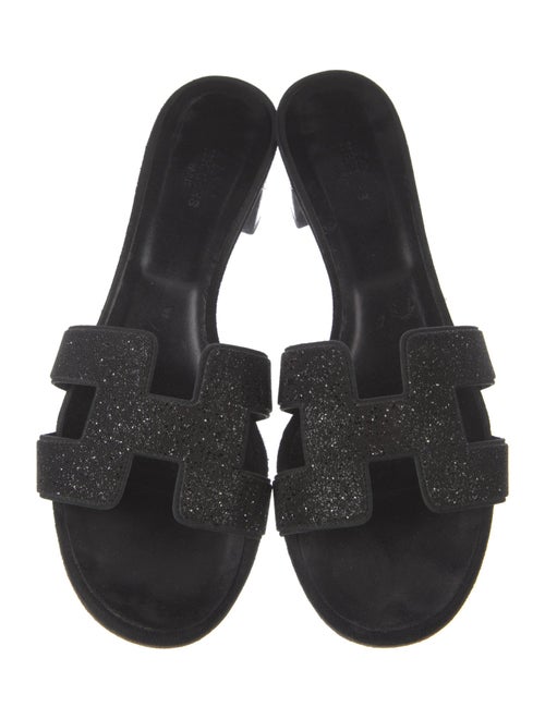 Hermès Oasis Suede Slides