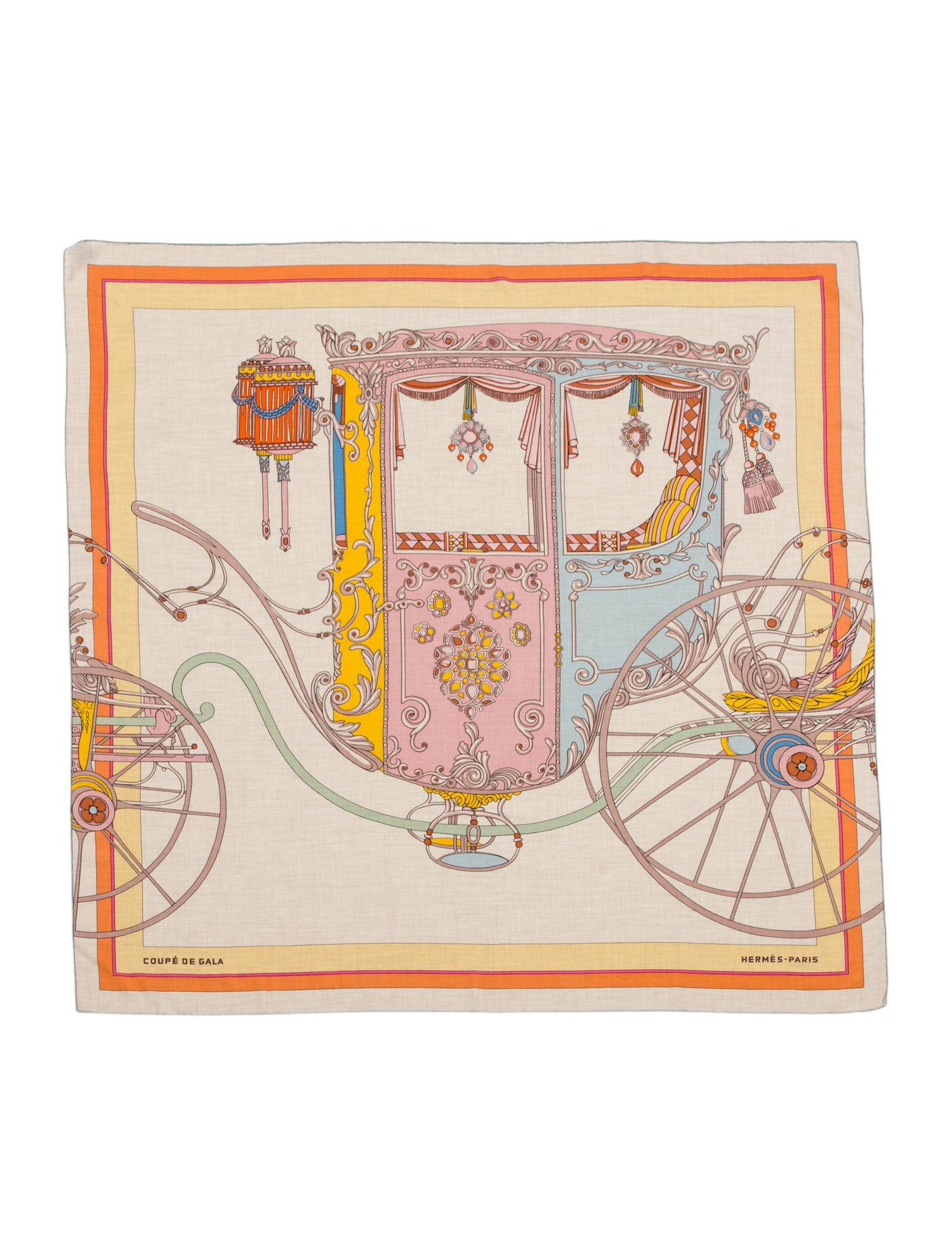 Hermès Coupé de Gala Cashmere Shawl