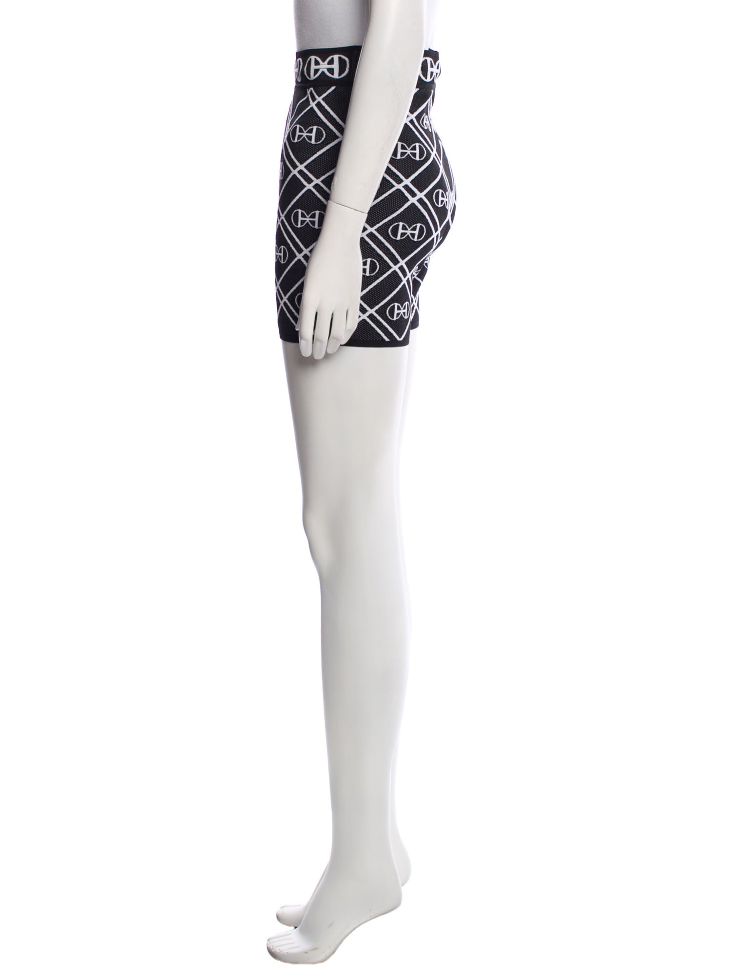 Hermès Printed Mini Shorts