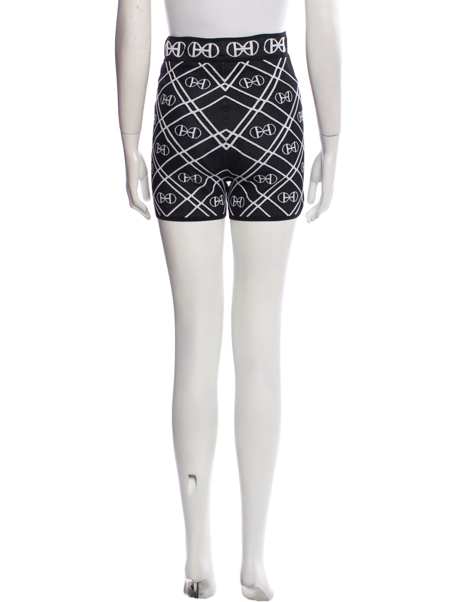 Hermès Printed Mini Shorts