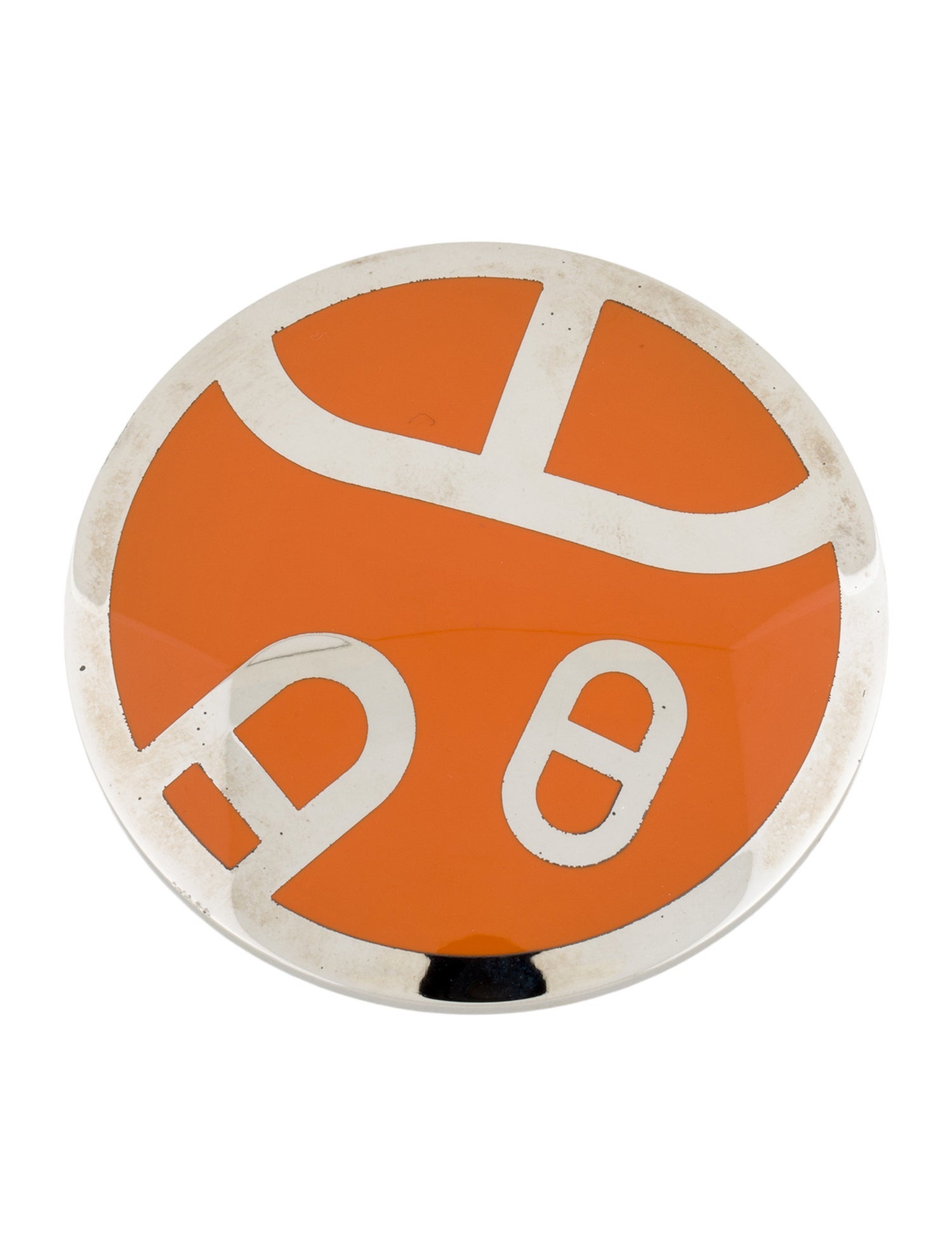 Hermès Enamel Chaîne d'Ancre Scarf Ring