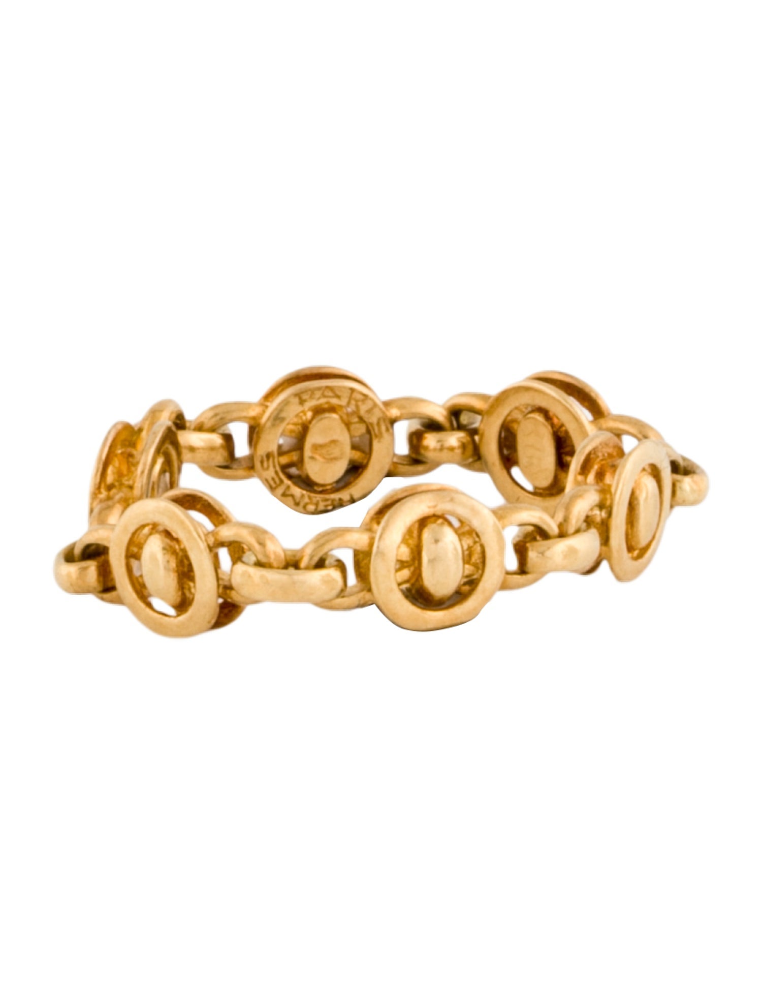 Hermès Vintage 18K Link Ring