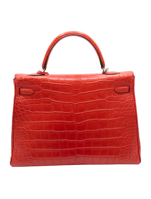 Hermès Niloticus Crocodile Kelly Retourne 35
