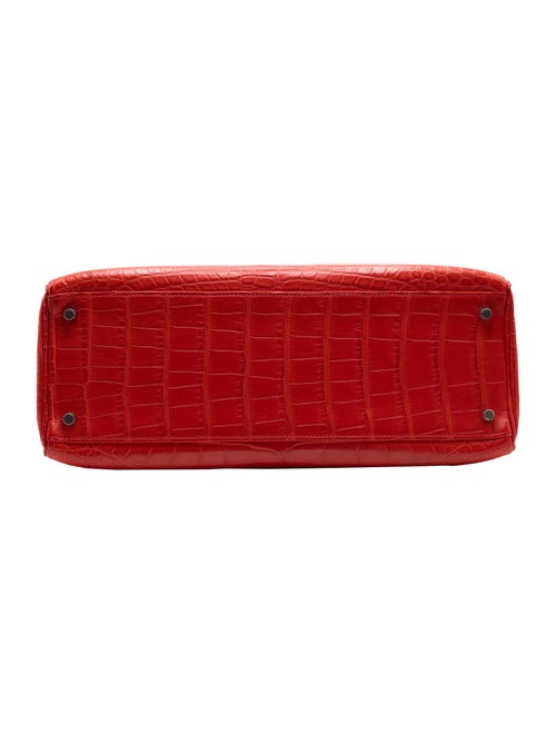 Hermès Niloticus Crocodile Kelly Retourne 35
