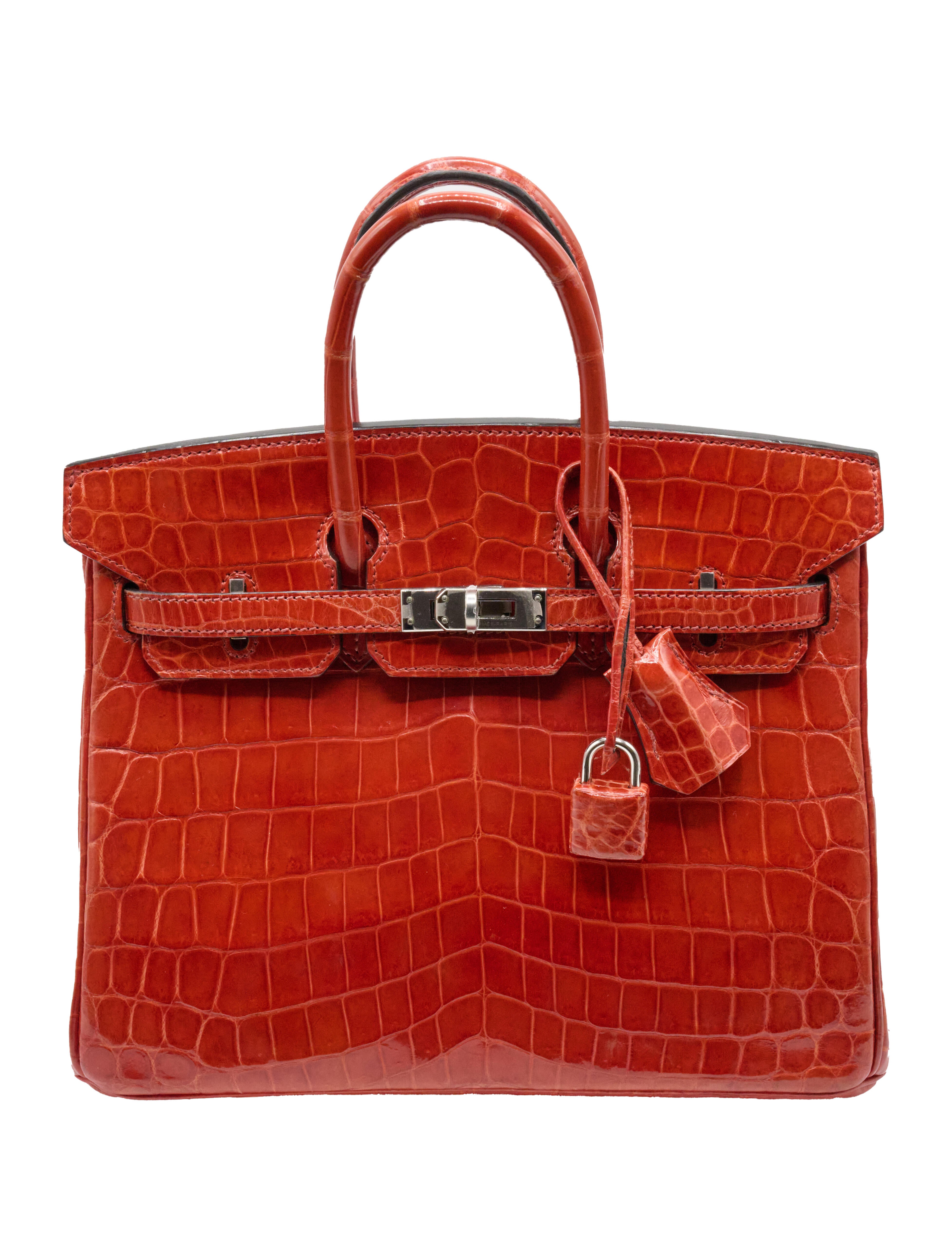 Hermès Niloticus Crocodile Birkin 25